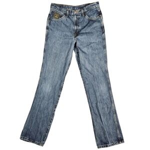 Cinch Jeans Men's 32X36 Blue Classic Fit Straight Leg Denim Pants MB90530002